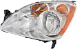 Driver and Passenger Side Halogen Headlight, Without bulb(s), OE Replacement