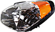 Driver and Passenger Side Halogen Headlight, With bulb(s), OE Replacement