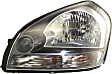 Driver and Passenger Side Halogen Headlight, With bulb(s), OE Replacement