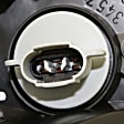 2006-2009 Honda Civic - Driver and Passenger Side Halogen Headlight, Without bulb(s), OE Replacement, Coupe