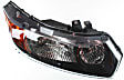 2006-2009 Honda Civic - Driver and Passenger Side Halogen Headlight, Without bulb(s), OE Replacement, Coupe