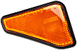 Front, Driver and Passenger Side Side Marker With bulb(s)