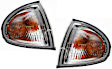 Front, Driver and Passenger Side Turn Signal Light, With bulb(s)
