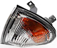 Front, Driver and Passenger Side Turn Signal Light, With bulb(s)