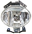 Front, Driver and Passenger Side Fog Lights, With Bulb(s), Halogen