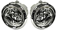 Front, Driver and Passenger Side Fog Lights, With Bulb(s), Halogen