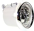 Front, Driver and Passenger Side Fog Lights, With Bulb(s), Halogen