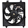 Radiator and A/C Condenser Fan - Driver and Passenger Side Fan Blade, Motor and Shroud