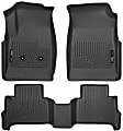 SET-H2118111 Front and Second Row Weatherbeater Series Molded Floor Liner, Black Made of Thermoplastic