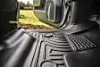 SET-H2118361-4 Front, Second Row, and Center Hump Weatherbeater Series Molded Floor Liner, Black Made of Thermoplastic