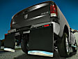 SET-H2156591-C Front and Rear, Driver and Passenger Side Mud Flaps, Black, Plastic, Custom Fit Series