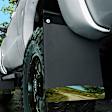 SET-H2156881 Front and Rear, Driver and Passenger Side Mud Flaps, Black, Plastic, Custom Fit Series