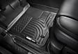 SET-H2199001-4 Front, Rear, and Center Hump Weatherbeater Series Molded Floor Liner, Black Made of Thermoplastic