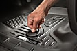 SET-H2199001-4 Front, Rear, and Center Hump Weatherbeater Series Molded Floor Liner, Black Made of Thermoplastic