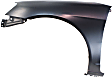 Front, Driver and Passenger Side Fenders, Coupe/Sedan