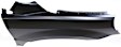 2003-2005 Honda Pilot - Front, Driver and Passenger Side Fenders, With body cladding holes