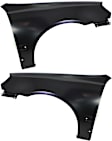Front, Driver and Passenger Side Fenders, For Models With Body Side Molding