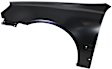 Front, Driver and Passenger Side Fenders, For Models With Body Side Molding