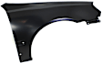 Front, Driver and Passenger Side Fenders, For Models With Body Side Molding