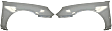 Front, Driver and Passenger Side Fenders