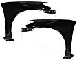 Front, Driver and Passenger Side Fenders, Sedan/Coupe