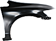 Front, Driver and Passenger Side Fenders, 4-Door, Sedan