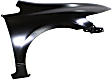 Front, Driver and Passenger Side Fenders, 4-Door, Sedan, CAPA CERTIFIED