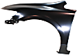 Front, Driver and Passenger Side Fenders, 4-Door, Sedan, CAPA CERTIFIED