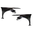 Front, Driver and Passenger Side Fenders, Sedan