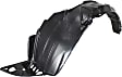 Front, Driver and Passenger Side, Fender Liners, Coupe/Sedan