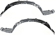 Front, Driver and Passenger Side, Fender Liner