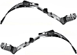 Front, Driver and Passenger Side, Fender Liner