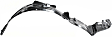 Front, Driver and Passenger Side, Fender Liner