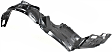 Front, Driver and Passenger Side, Fender Liner