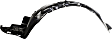 2007 Honda Accord - Front, Driver and Passenger Side Fender Liner, 4-Door, Sedan, Except Hybrid, Mexico or USA Built Vehicle