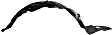 2007 Honda Accord - Front, Driver and Passenger Side Fender Liner, 4-Door, Sedan, Except Hybrid, Mexico or USA Built Vehicle