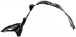 2003 Honda Accord - Front, Driver and Passenger Side Fender Liner, 2-Door, Coupe