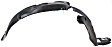 Front, Driver and Passenger Side, Fender Liner