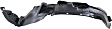 Front, Driver and Passenger Side, Fender Liner