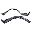 Front, Driver and Passenger Side, Fender Liner