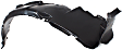 Front, Driver and Passenger Side, Fender Liner