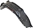 Front, Driver and Passenger Side, Fender Liner