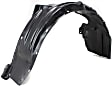 Front, Driver and Passenger Side, Fender Liner, 4-Door, Sedan, Japan Built Vehicle