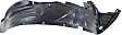 Front, Driver and Passenger Side, Fender Liner