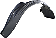 Front, Driver and Passenger Side, Fender Liner