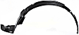 Front, Driver and Passenger Side, Fender Liner