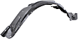 Front, Driver and Passenger Side, Fender Liner