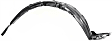 2008 Honda Civic - Front, Driver and Passenger Side Fender Liner, Sedan