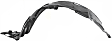 2008 Honda Civic - Front, Driver and Passenger Side Fender Liner, Sedan