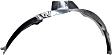 Front, Driver and Passenger Side, Fender Liner